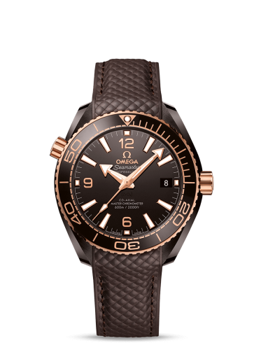 Omega Seamaster Planet Ocean 600M Co-Axial 39.5 Master Chronometer Deep Brown / Brown / Strap